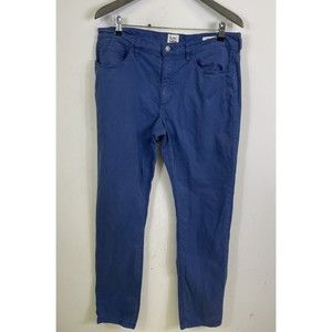 Flint and Tinder Men’s 365 Slim Fit Chino Pants Men's Size 34x34 Blue